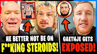 MMA Community REACTS to Max Holloway INSANE body transformation Justin Gaethje EXPOSED UFC 299 [upl. by Onnem]