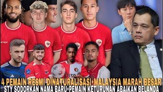 MALAYSIA MARAH MELIHATNYA 4 PEMAIN SEGERA RESMI DINATURALISASI•ROMENY DAN JAIRO SUDAH TIBA DI INDO [upl. by Telracs]