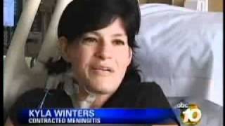 Kyla Winters Meningitis and Kidney Transplant KGTV [upl. by Callan815]