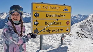 Skifahren in SerfausFissLadis Lohnt sich das FamilienSkigebiet [upl. by Kcirdahs]