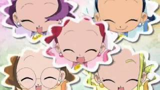 Ojamajo Doremi Motto Transform All from Patissier into Witches HDHQ [upl. by Eilloh20]