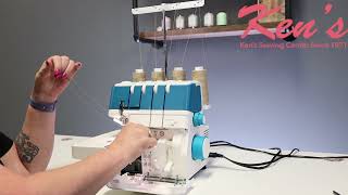 Pfaff admire 5000 Serger Overview [upl. by Samoht593]