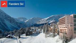 Flanders Ski Hotel  Cristallo Arosa in ArosaLenzerheide  Zwitserland [upl. by Anilyx76]