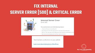 cPanel 500 Internal Server Error [upl. by Thacker]