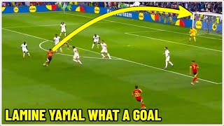 Lamine Yamal Makes History with Incredible Goal vs France  Euro 2024 [upl. by Essirehs133]