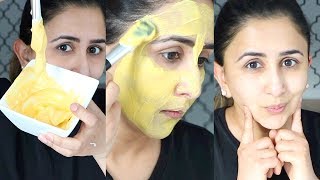 DIY Turmeric Face Mask for Hyperpigmentation amp Acne Scars ✨ [upl. by Eyahsal967]