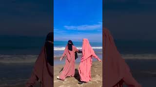 Latest burkha design 2023  Muslim girl hijab style ✅ Beautiful Hijab style shorts burkha dresses [upl. by Cassil]