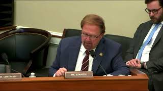 Congressman Edwards questions HHS Secretary on FY25 budget and increased mandatory spending request [upl. by Johnsten925]