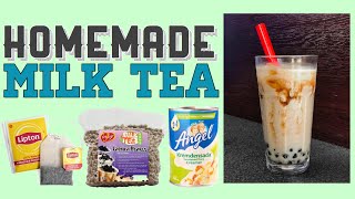 Perfect Milk Tea With Milk Powder  Milk Tea Recipe  Milk Powder Tea Recipe  Nom Yumm [upl. by Mcmillan850]