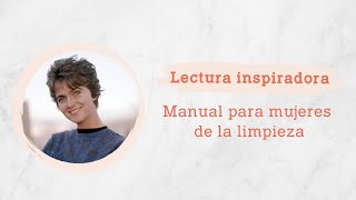 Manual para mujeres de la limpieza de Lucia Berlín [upl. by Rigdon]