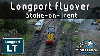 Longport Electro Motive StokeonTrent Aerial Flyover [upl. by Oht]