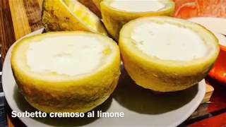 Sorbetto al Limone Cremoso Senza Gelatiera e Con Soli 3 ingredienti 🍋 Ricetta Facile e Veloce [upl. by Aguie]