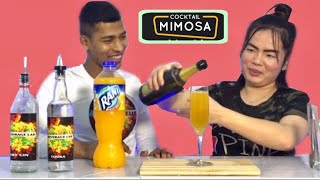 How To Make The Best Mimosa Recipe  Classic Mimosa cocktail  raju beverage lab [upl. by Rice]