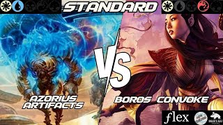 Azorius Artifacts VS Boros Convoke MTG Standard [upl. by Carmita442]