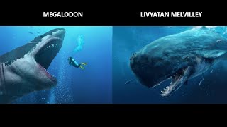 Megalodon vs Livyatan Melvilley [upl. by Tatiana]