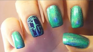 Trend quotCrackedquot Nagellack  Nails of the Day [upl. by Mitzie]