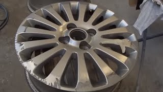 How to Prepare Alloy Wheels for Painting [upl. by Osmond]