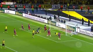 DFB Pokal finale 2014 Dortmund vs Bayern [upl. by Ahseral]