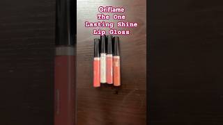 Oriflame The One Lasting Shine Lip Gloss oriflame oriflameproducts cosmetics lipgloss [upl. by Critta]