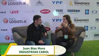 Expo Transporte 2024  Entrevista a Juan Blas Moro de Industrias Carol [upl. by Thornton143]