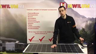 Unboxing NDS Solarflex Evo 150Watt flexibel zonnepaneel  Ikwilumnl [upl. by Neeli]