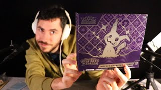 ASMR Pokemon ETB Destinées de Paldea [upl. by Aicilf]