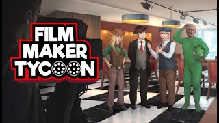 Filmmaker Tycoon  First Look Gameplay  PC [upl. by Ekaterina]