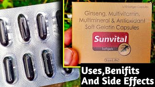 GinsengMultivitaminMultimineral And Antioxidant Soft Gelatin Capsules Uses Benifits amp Side Effects [upl. by Fisoi640]