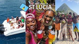 EVERYTHING YOU NEED TO KNOW amp DO IN ST LUCIA  CARNIVAL EXCURSIONS NIGHT LIFE amp MORE  TRAVEL VLOG [upl. by Meara]