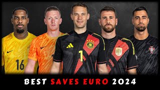 Impossible Saves In Euro 202425 [upl. by Lampert]