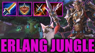 Setting The Pace of The Game with Erlang Shen Jungle  Smite Masters Ranked [upl. by Drawyeh129]