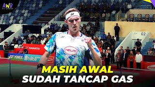 Robot Kembali Hajar Lawan Cuplikan Seru Viktor Axelsen VS Loh Kean Yew  Malaysia open 2024 [upl. by Nil]