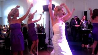 Best bride and bridesmaid dance ever [upl. by Atilrac]