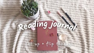 READING JOURNAL  flip through  set up ♡ [upl. by Sirromaj]