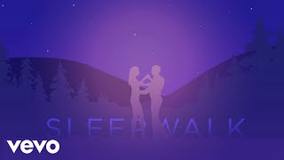 The Shires  Sleepwalk Lyric Video [upl. by Rowney]