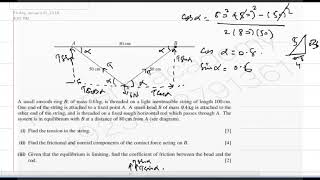 A small smooth ring R of mass 06kgIN URDU  HINDI [upl. by Gaultiero]