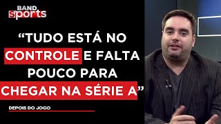 SANTOS VENCE O PAYSANDU E CONSEGUE AUMENTAR A VANTAGEM NA SÉRIE B LAZARINI AVALIA  DEPOIS DO JOGO [upl. by Anitsyrhc403]