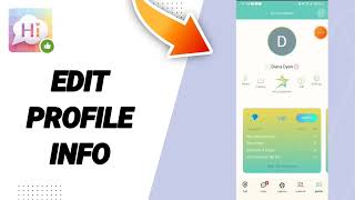 How To Edit Profile Info On SayHi Chat App [upl. by Anairuy]