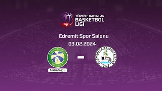 Ferhatoğlu Edremit Belediyesi Gürespor  Aslan Yol Burhaniye Belediyespor TKBL 22Hafta [upl. by Artur]