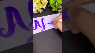 Real time of calligraphy [upl. by Norby]