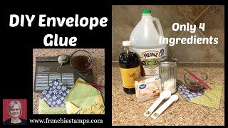 DIY Envelope Glue [upl. by Ansel]