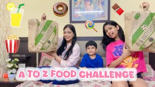 A to Z food Challenge  Food Challenge  My Happyness [upl. by Geanine]