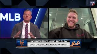 Harrison Bader joins MLB Tonight [upl. by Yvonner]