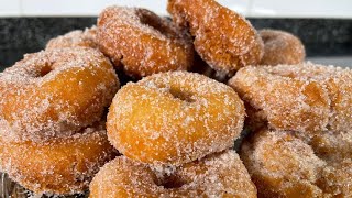 ROSQUILLAS FRITAS DE ANIS 🍩 Tiernas toda la semana Receta de las 5 cucharas🥄 JESSCHEF RECETAS [upl. by Elmer]