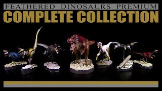 Colorata ® Feathered Dinosaurs Premium  alle Figuren  complete Collection [upl. by Druci]