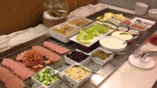 Breakfast in Airotel Stratos Vassilikos Hotel Athens [upl. by Hoashis]