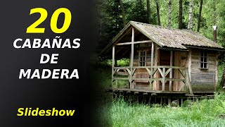 👉20 Increíbles Cabañas de madera en el bosque Zapatatools [upl. by Floridia]