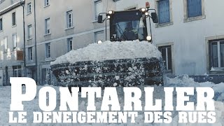 Pontarlier  déneigement en ville [upl. by Wendalyn163]