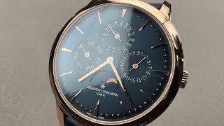 Vacheron Constantin Patrimony Perpetual Calendar UltraThin 43175000RB519 Vacheron Watch Review [upl. by Alek112]