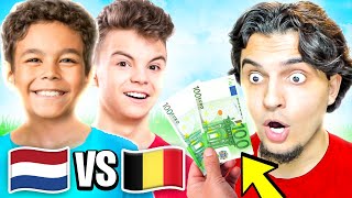 12 jarige fortnite pros 1v1en voor €200 nederland vs belgië [upl. by Fronniah]